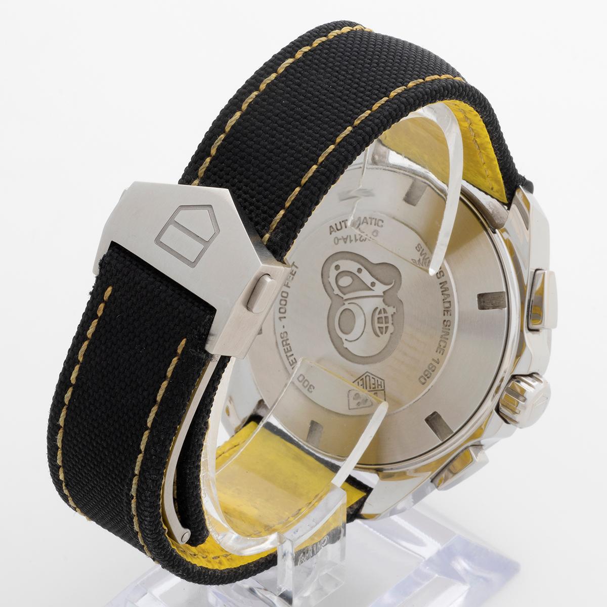 Tag Heuer Aquaracer Chronograph, Auto Cal Uhrwerk, Bootsausbau-Effekt.... für Damen oder Herren im Angebot