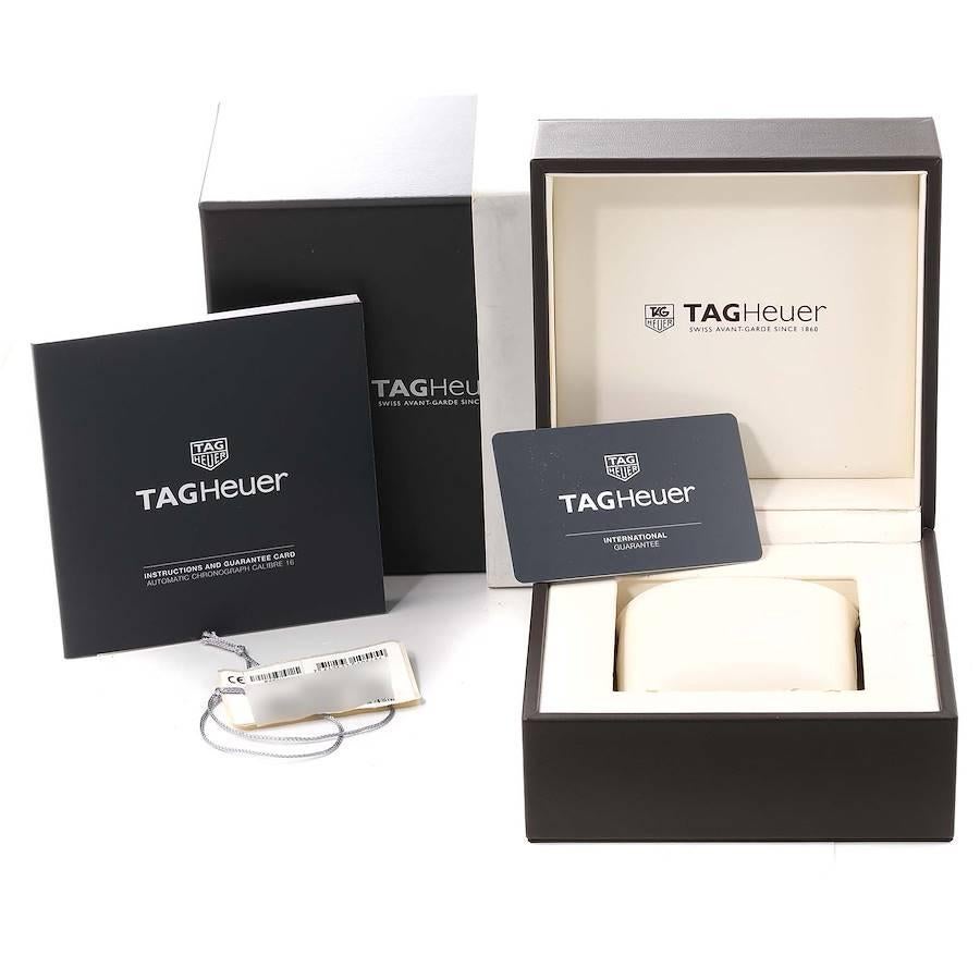 Tag Heuer Aquaracer Chronograph Steel Mens Watch CAK2111 Box Card For ...