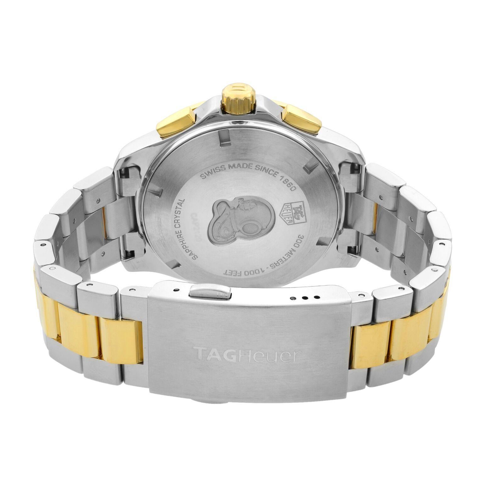 TAG Heuer Aquaracer Chronograph Steel Silver Dial Men’s Watch CAP2120.BB0834 1