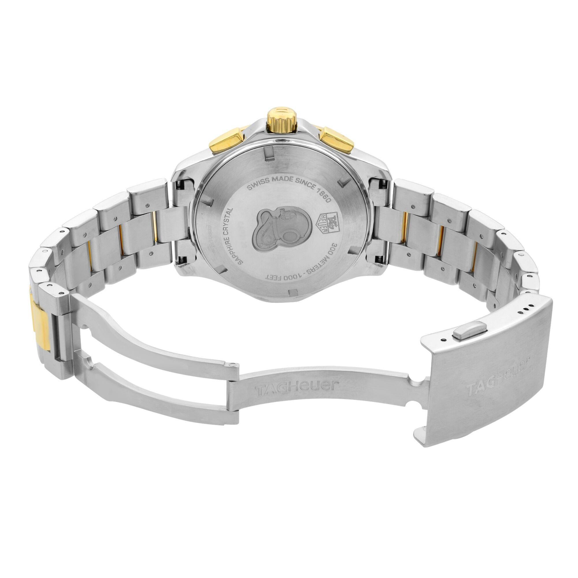 TAG Heuer Aquaracer Chronograph Steel Silver Dial Men’s Watch CAP2120.BB0834 2