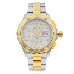 TAG Heuer Aquaracer Chronograph Steel Silver Dial Men’s Watch CAP2120.BB0834