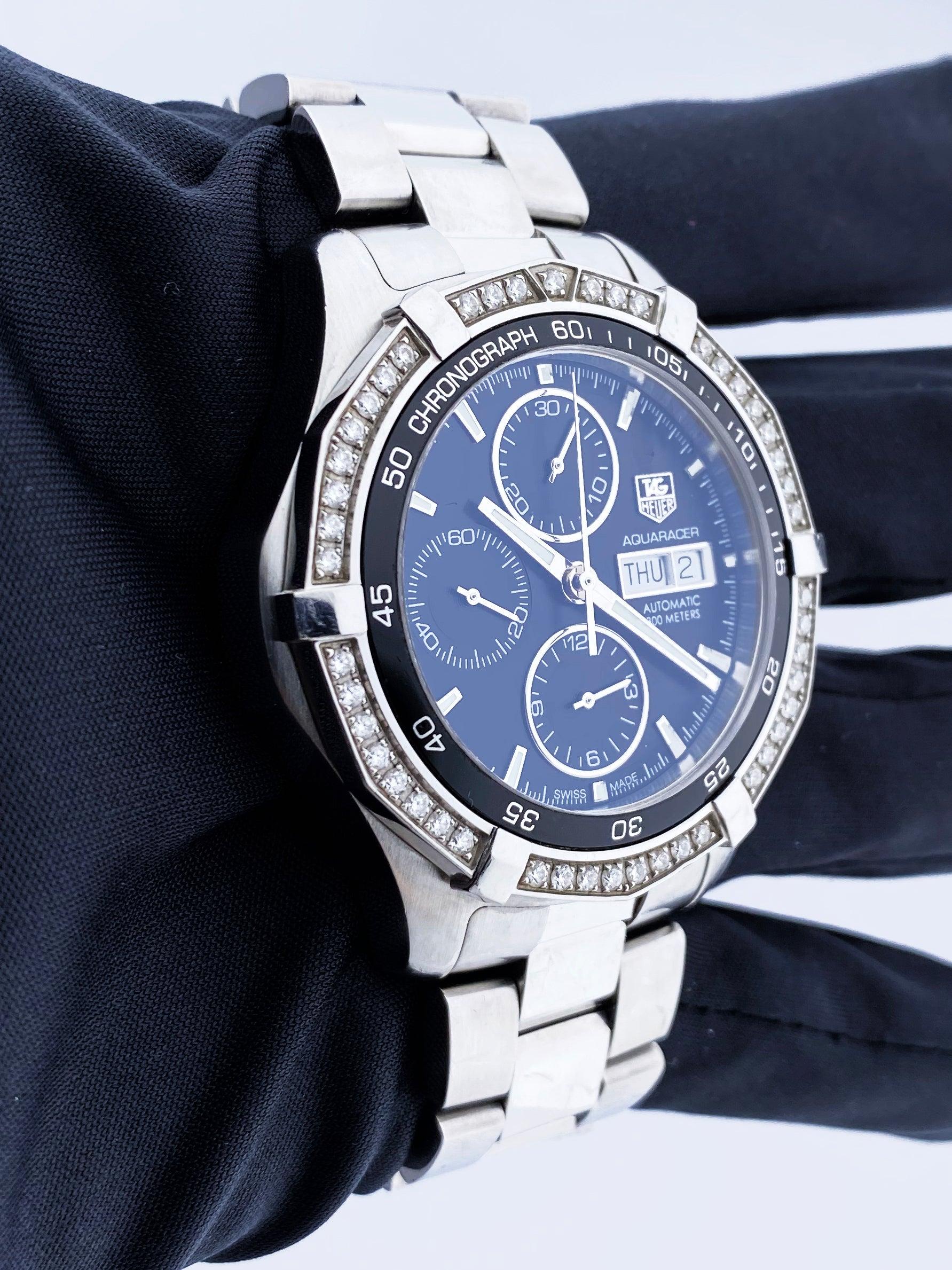 tag heuer aquaracer day date