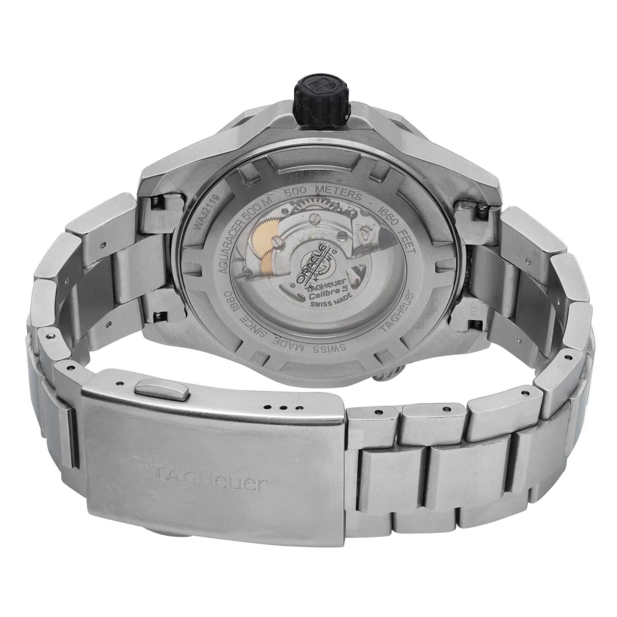TAG Heuer Aquaracer Defender 43MM Montre automatique pour hommes WAJ2119.BA0870 1