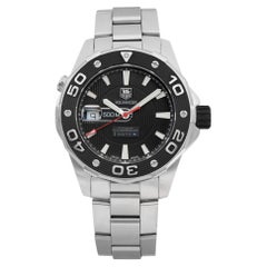 TAG Heuer Aquaracer Defender 43MM Reloj automático de acero para caballero WAJ2119.BA0870