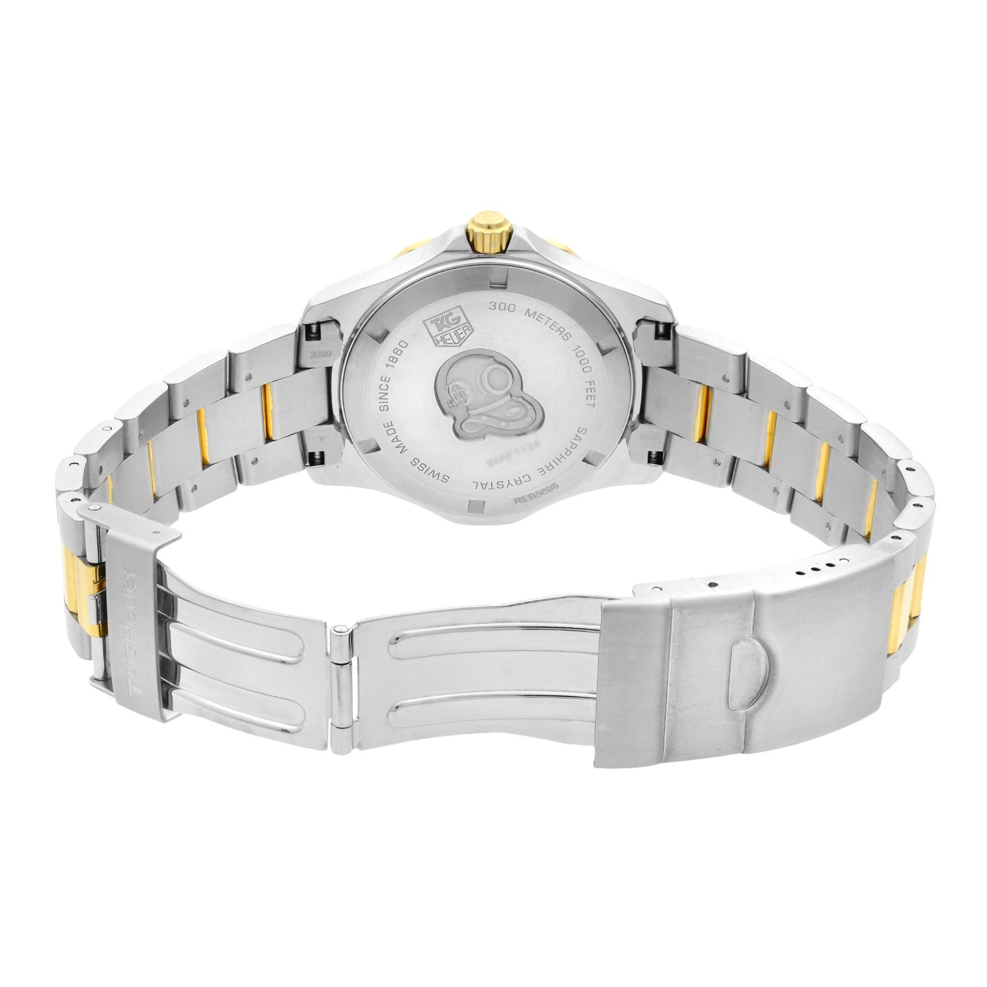TAG Heuer Aquaracer Diamond White MOP Dial Quartz Men's Watch WAF1124.BB0807 3