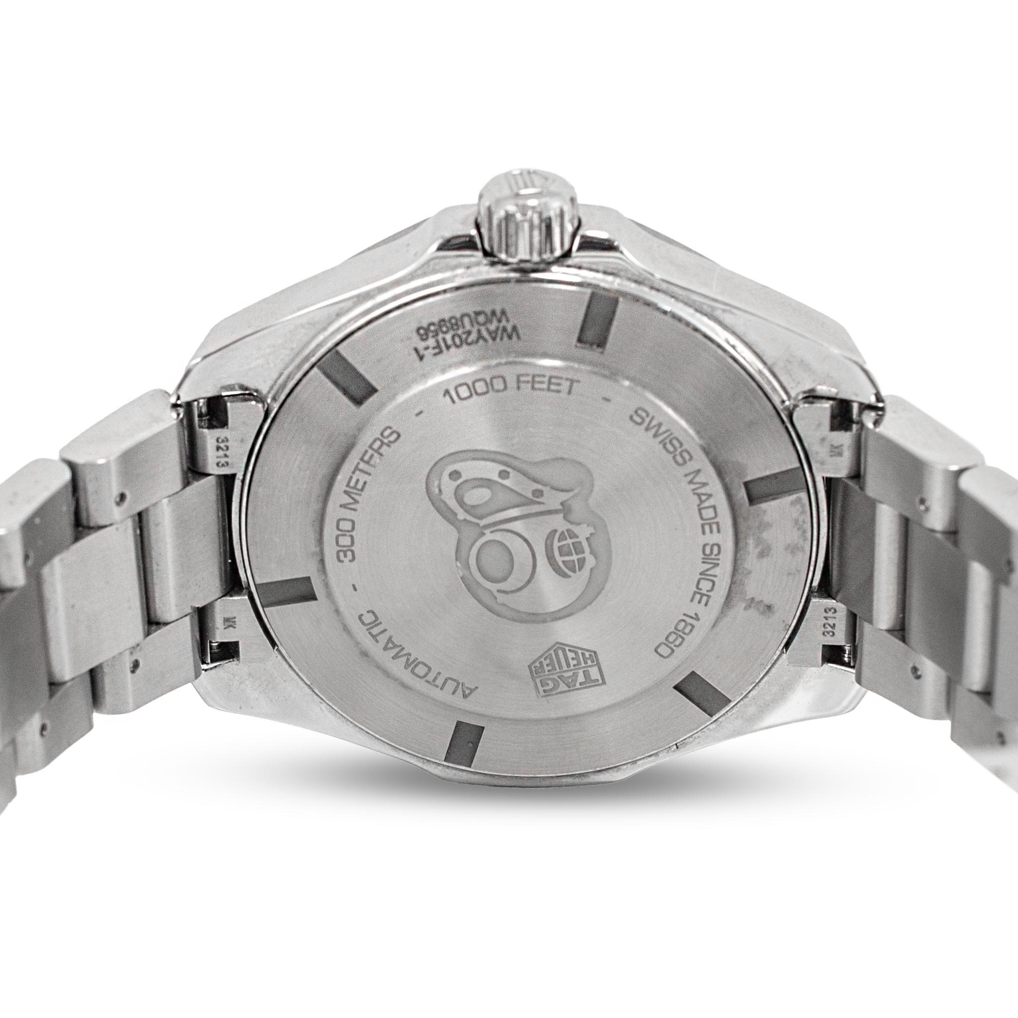 TAG HEUER Aquaracer GMT 43MM WAY201F.BA0927 Pepsi 300M Acero Reloj Automático 1