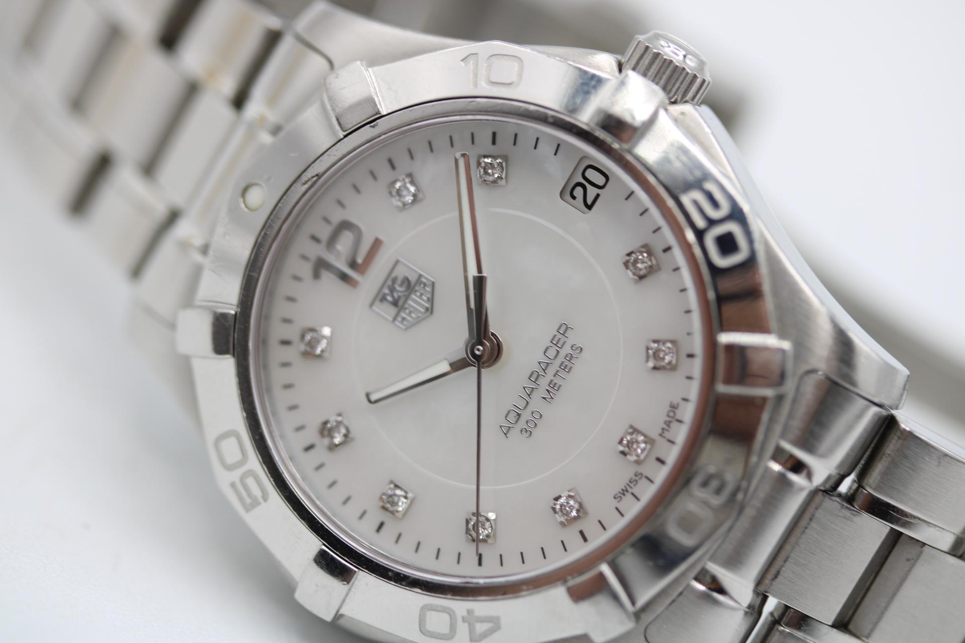 Tag Heuer Aquaracer Lady WAF1312 2007 For Sale 10