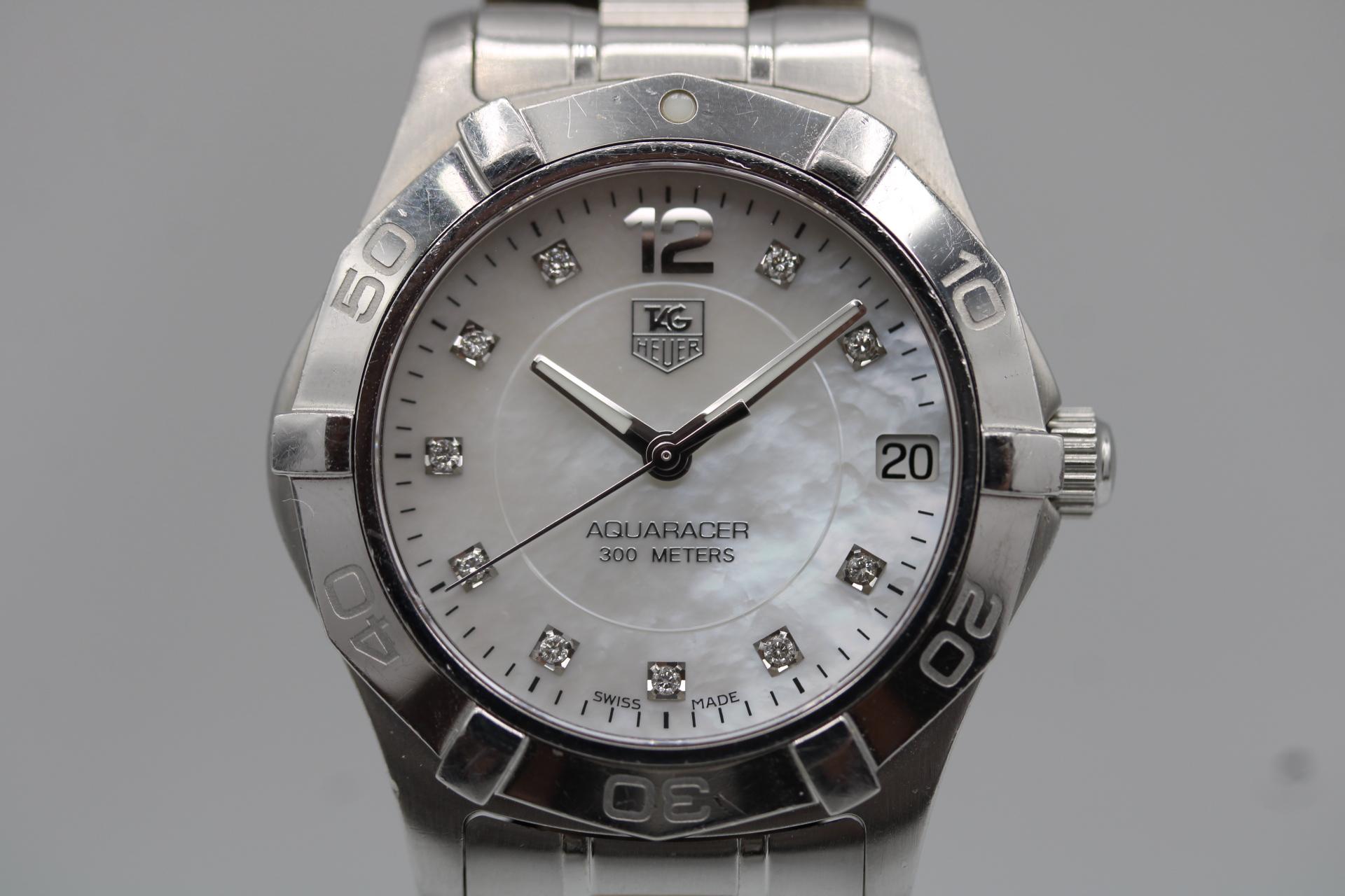 Women's Tag Heuer Aquaracer Lady WAF1312 2007 For Sale