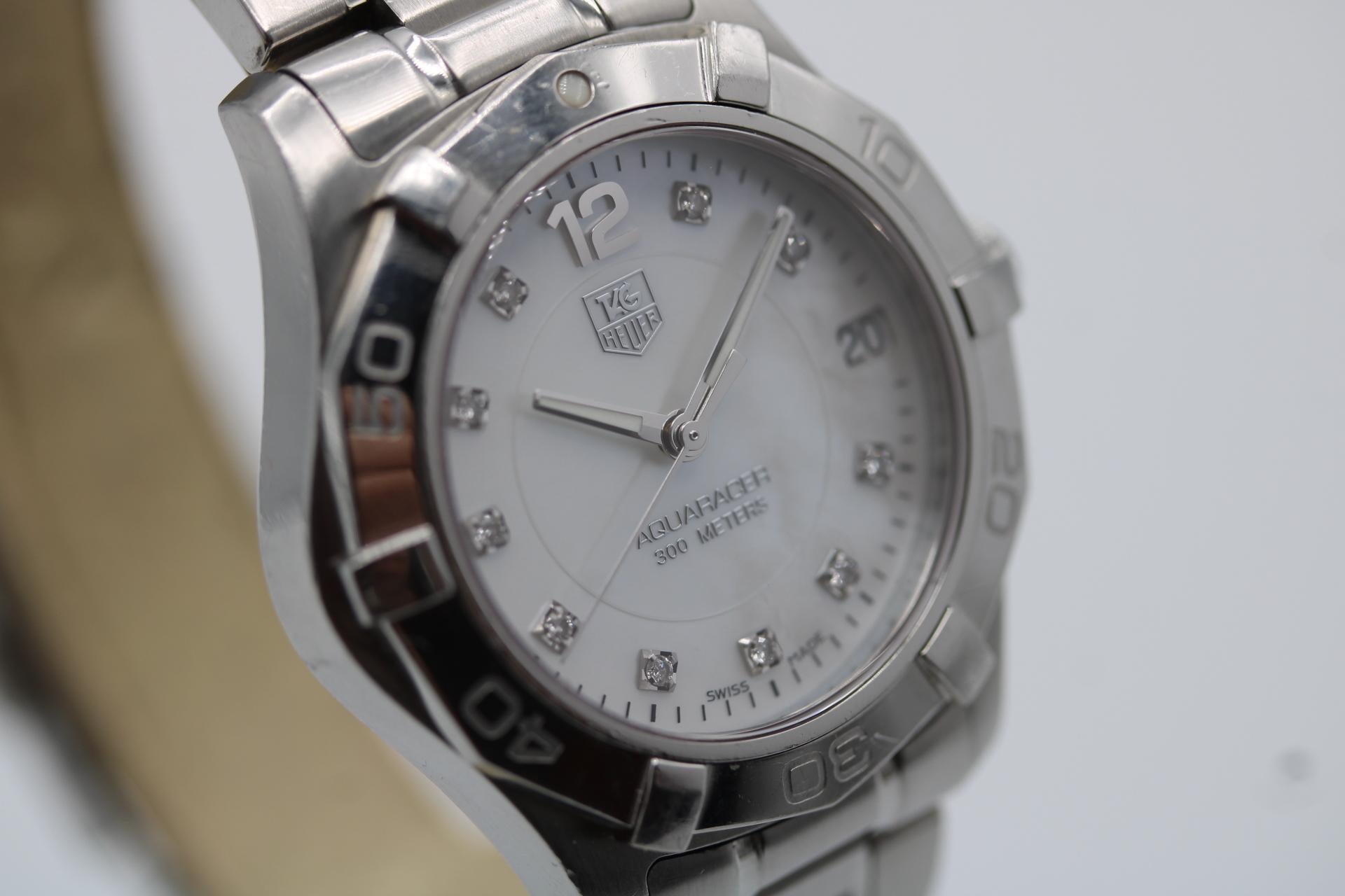 Tag Heuer Aquaracer Lady WAF1312 2007 For Sale 1