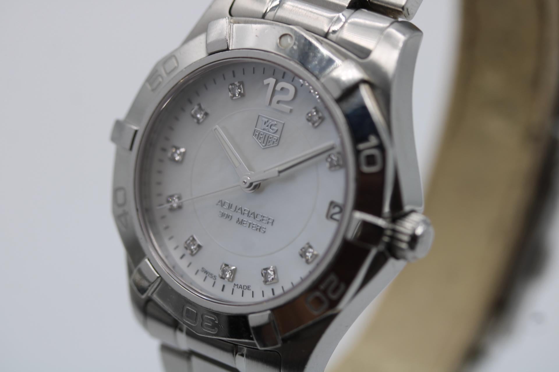 Tag Heuer Aquaracer Lady WAF1312 2007 For Sale 2