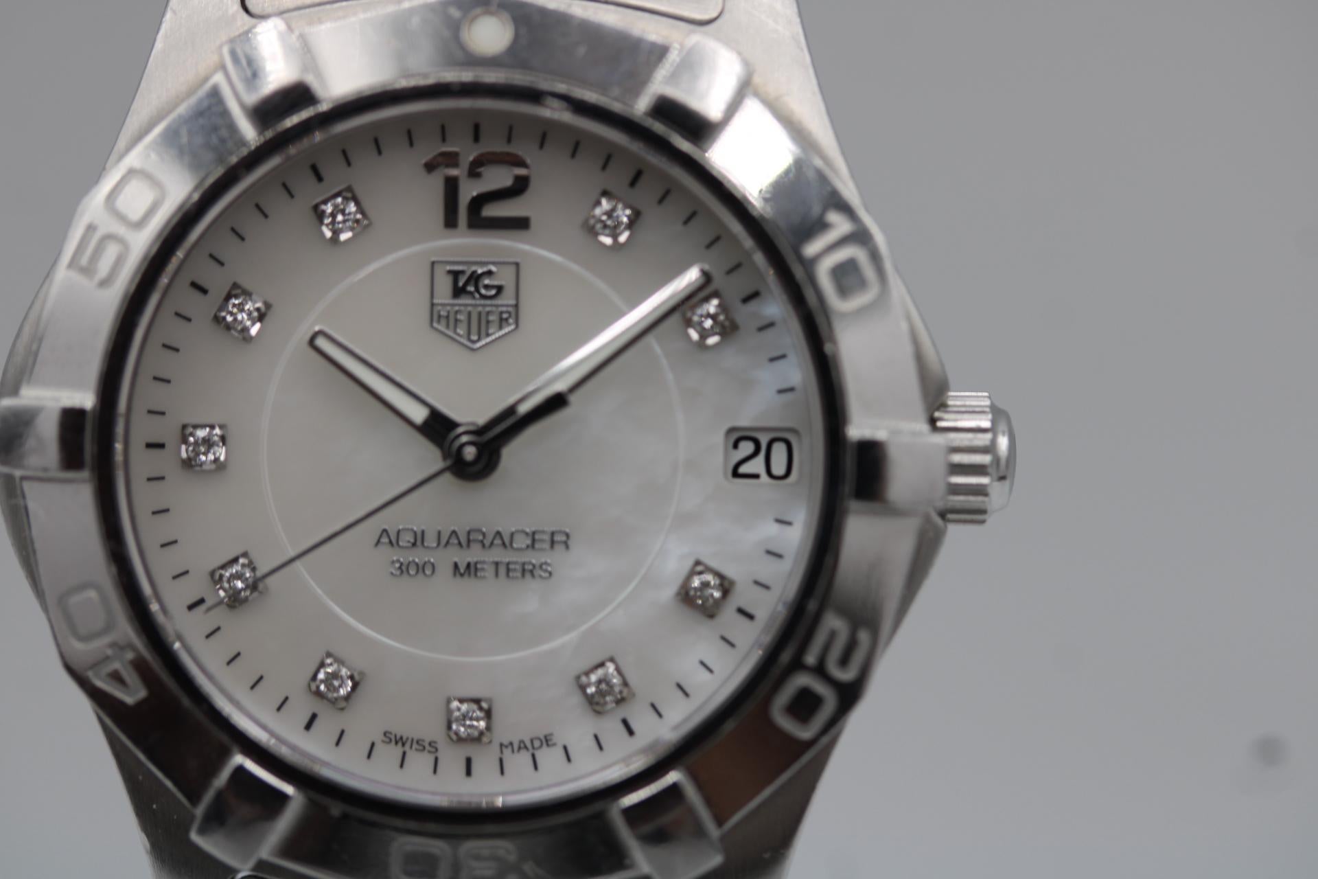 Tag Heuer Aquaracer Lady WAF1312 2007 For Sale 3