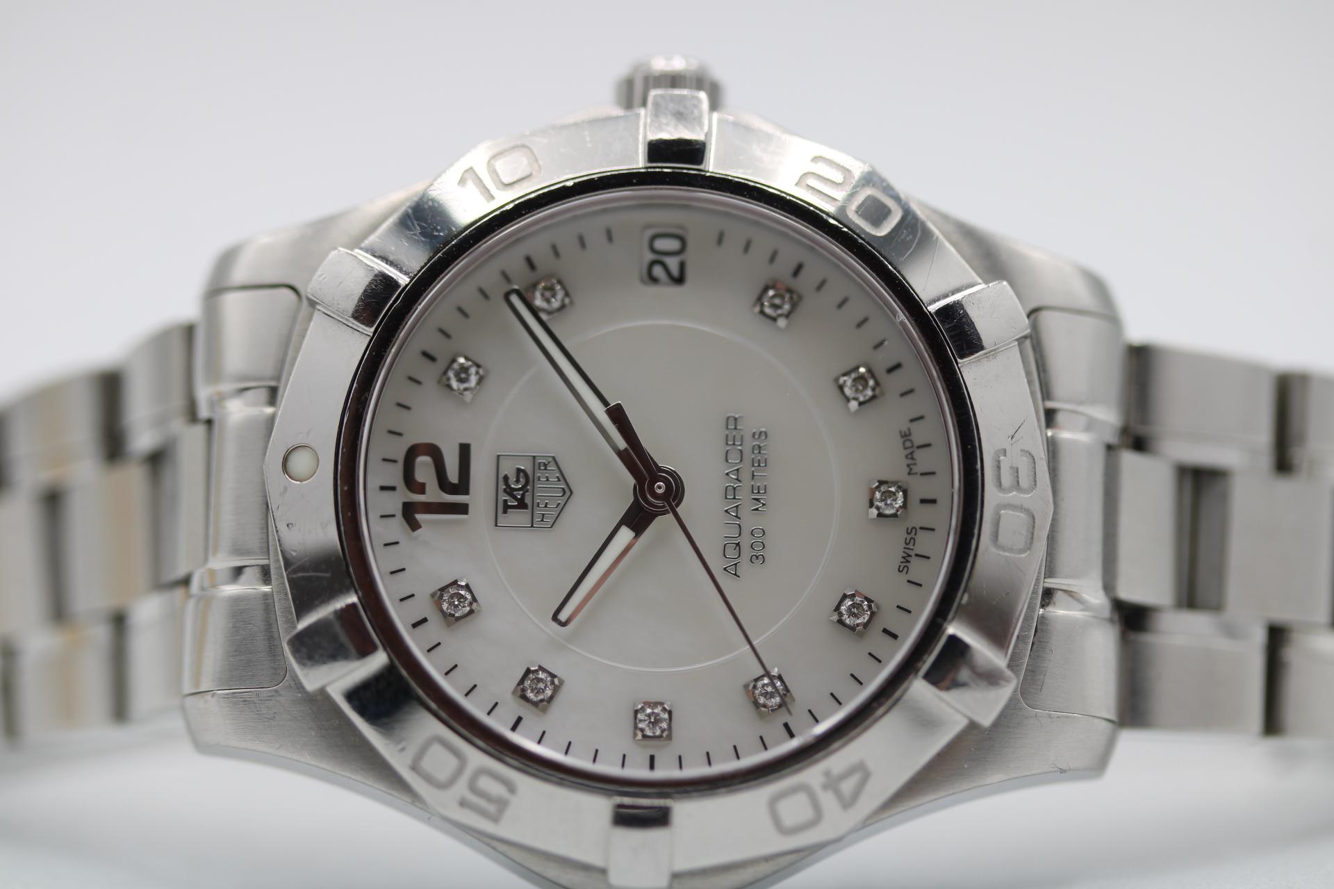 Tag Heuer Aquaracer Lady WAF1312 2007 For Sale 5