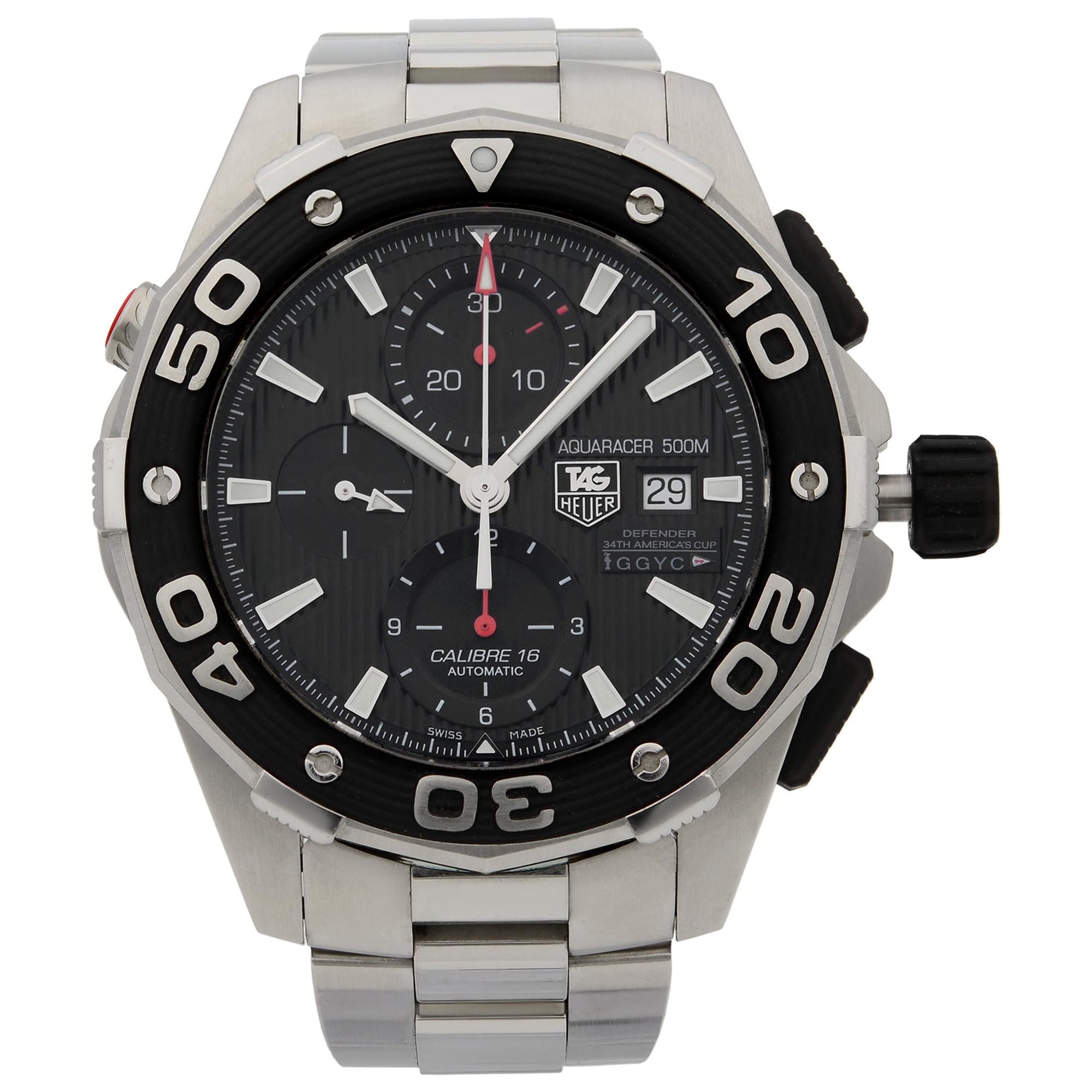 TAG Heuer Aquaracer Limited Edition GGYC Defender Men's Watch CAJ2112.FT6023