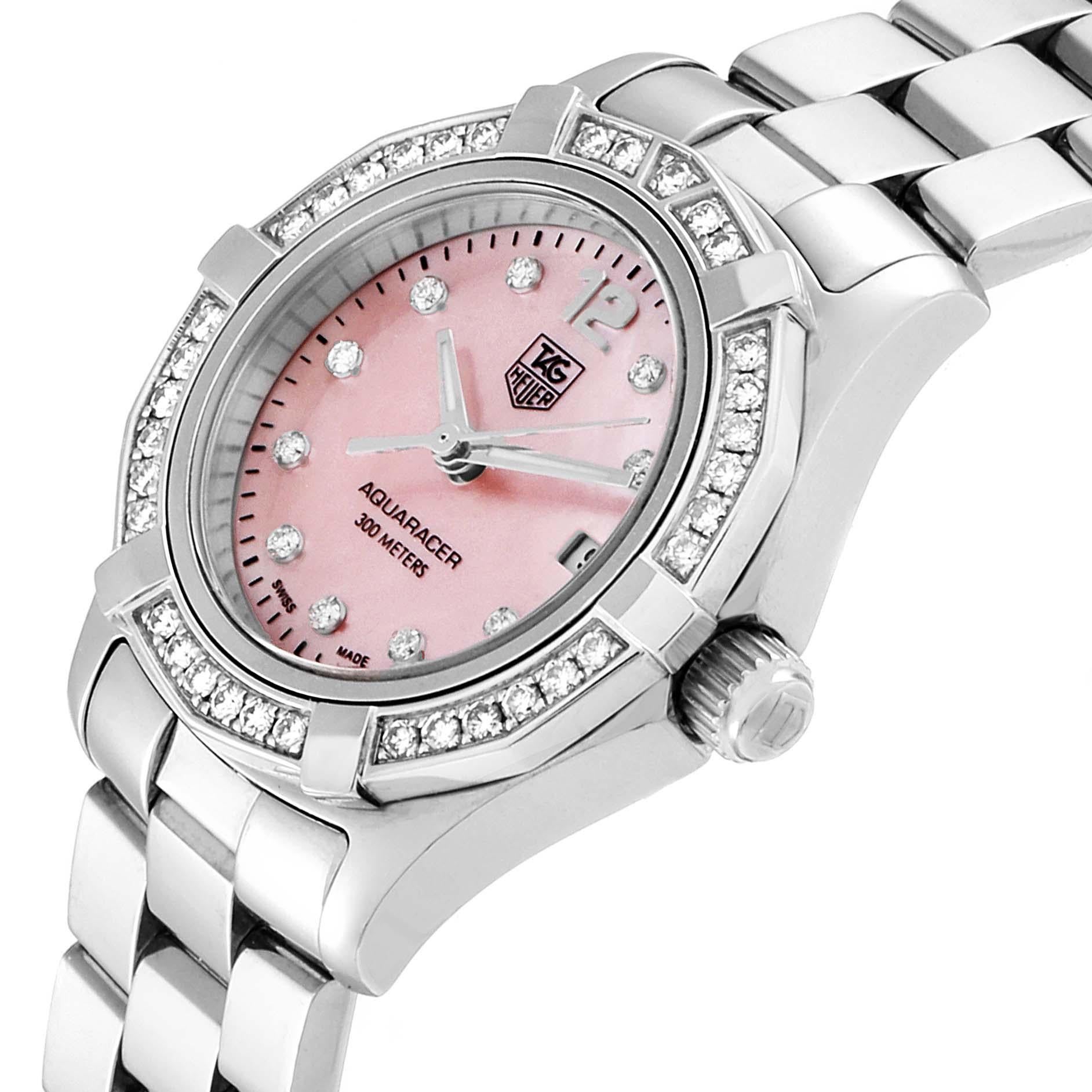 tag heuer mother of pearl watch