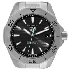 Tag Heuer Aquaracer Professional Solagraph Titanium Mens Watch WBP1180 Box Card