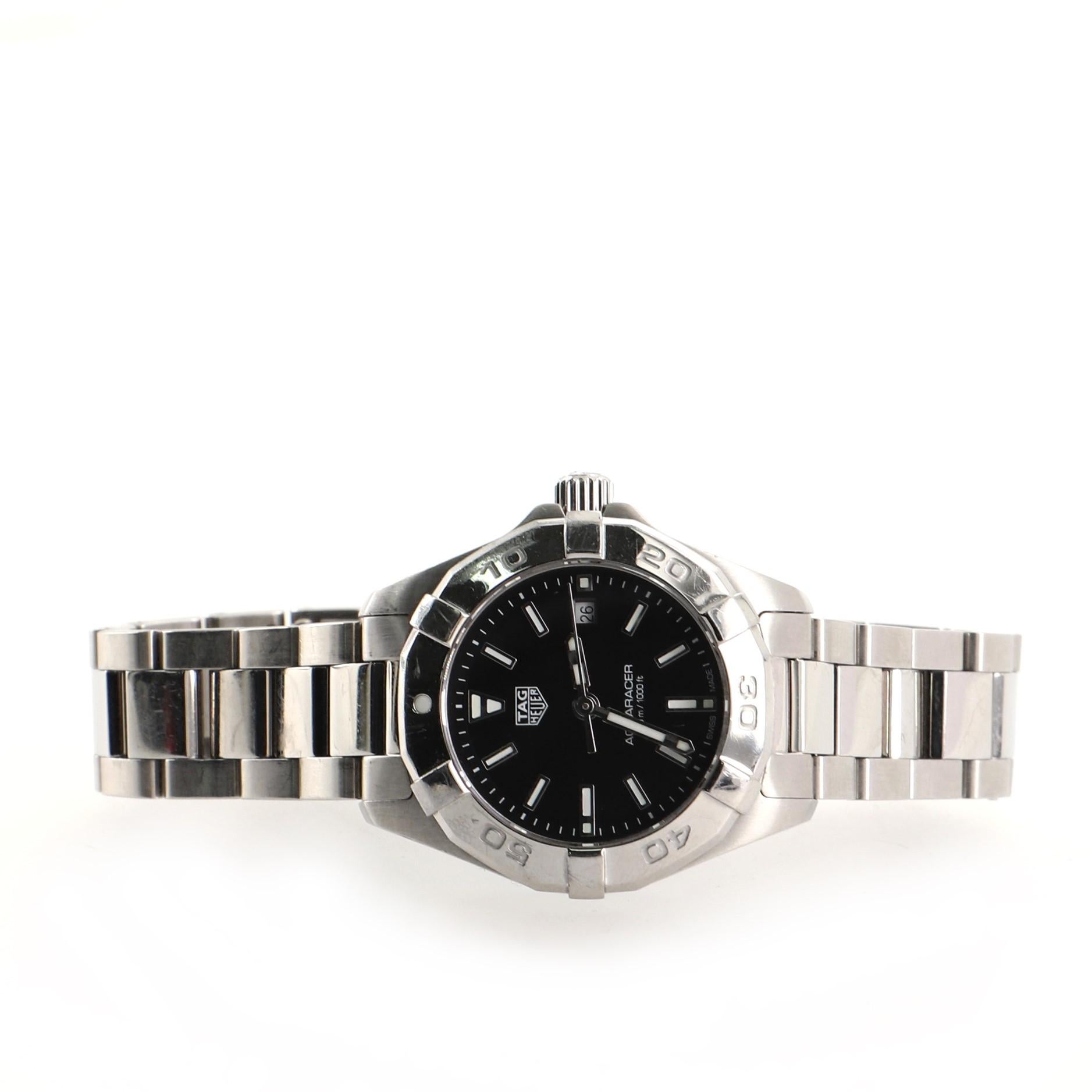 Women's TAG Heuer Aquaracer Quartz Watch Stainless Steel 27