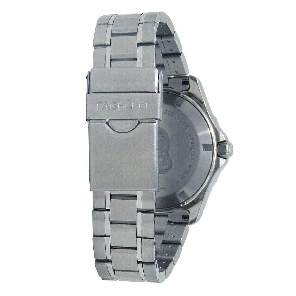 TAG Heuer Aquaracer Stainless Steel Automatic Men's Watch WAF2110.BA0806 In Excellent Condition For Sale In New York, NY