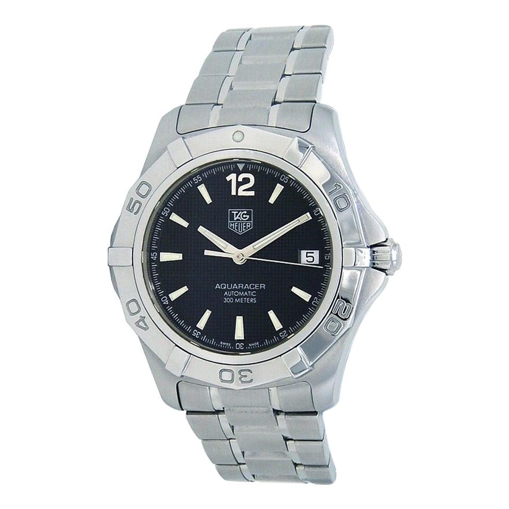 TAG Heuer Aquaracer Stainless Steel Automatic Men's Watch WAF2110.BA0806 For Sale
