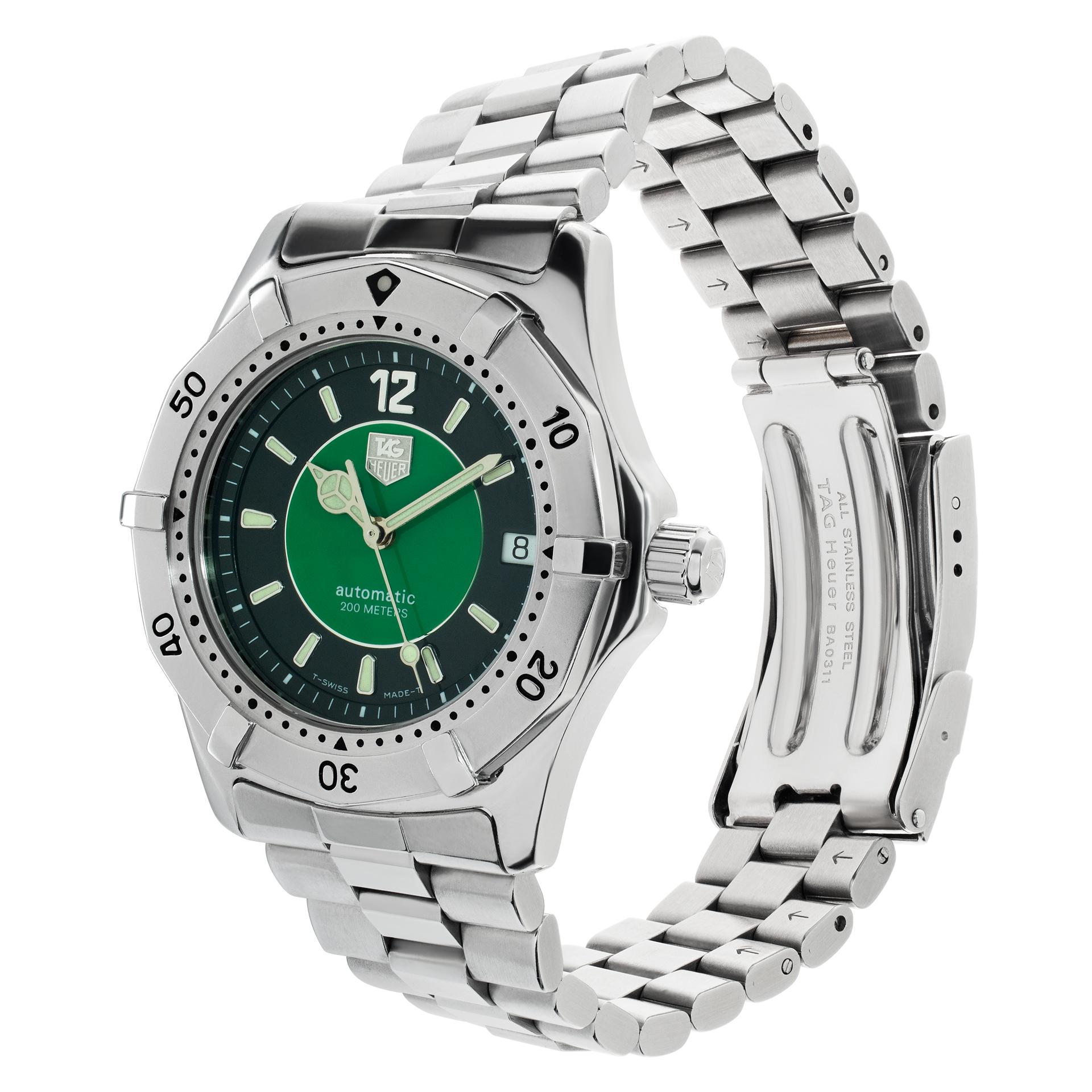 Tag Heuer Aquaracer Automático Edición Limitada de acero inoxidable. Automático con fecha. Caja de 37 mm. Con caja. Ref wk2115. Reloj TAG Heuer de segunda mano.

 El reloj deportivo Tag Heuer Aquaracer wk2115 de segunda mano certificado es de acero
