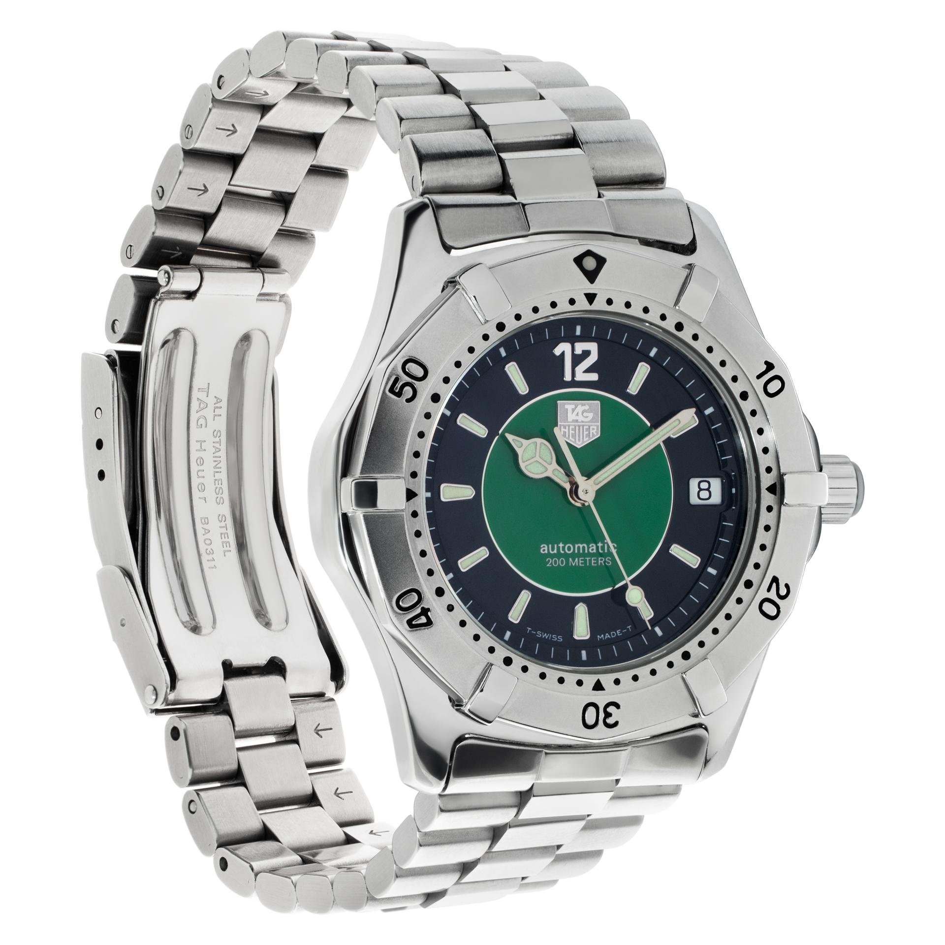 Tag Heuer Aquaracer acero inoxidable Reloj de pulsera automático Ref wk2115 en Excelente estado para la venta en Surfside, FL