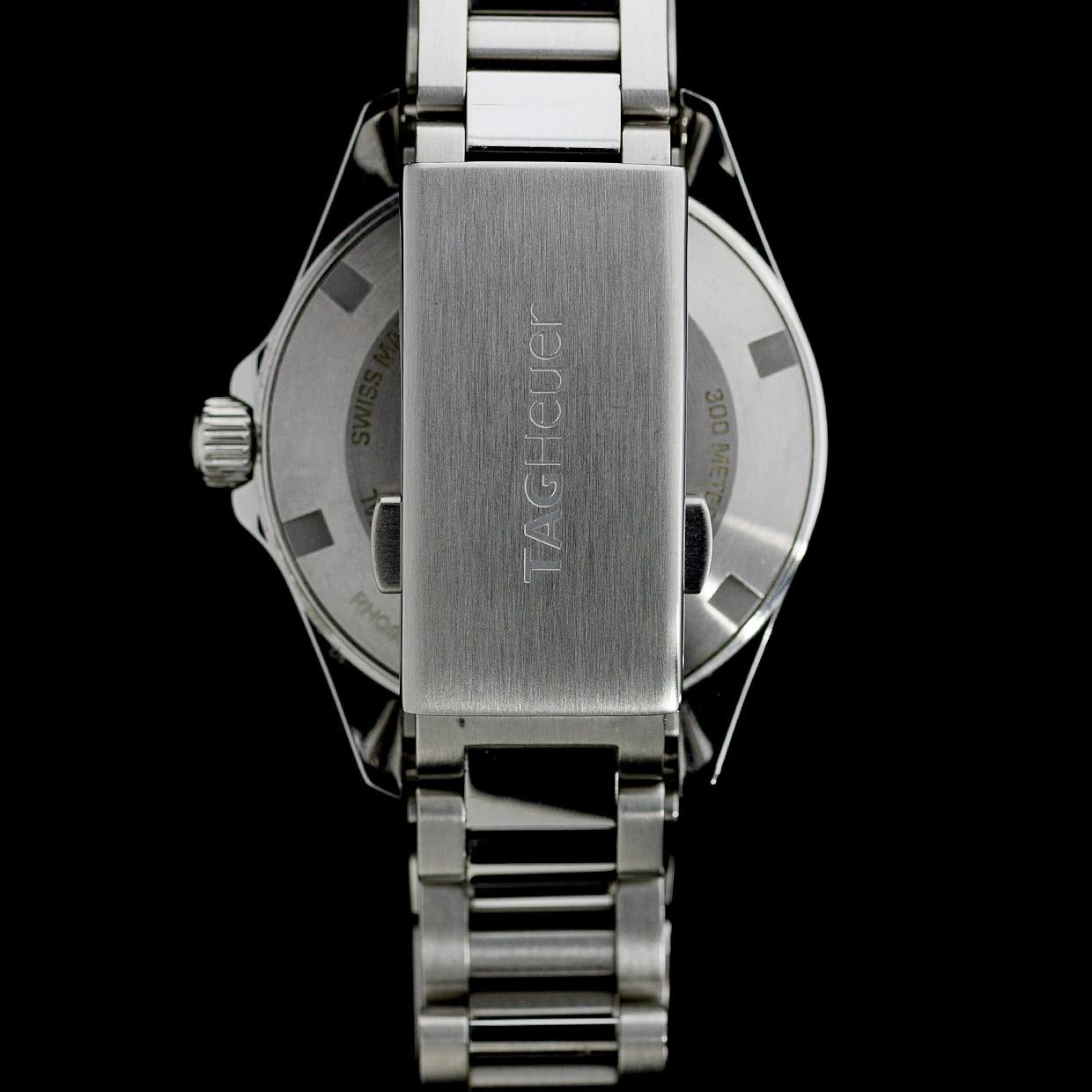 Round Cut TAG Heuer Aquaracer Stainless Steel Diamond Luxury Watch