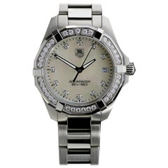 TAG Heuer Aquaracer Stainless Steel Diamond Luxury Watch