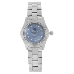 TAG Heuer Aquaracer Steel Blue Diamond Dial Quartz Ladies Watch WAF1419.BA0824