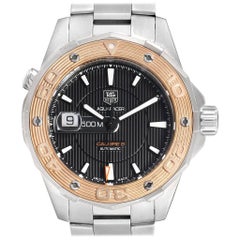 TAG Heuer Aquaracer Steel Rose Gold Men’s Watch WAJ2150