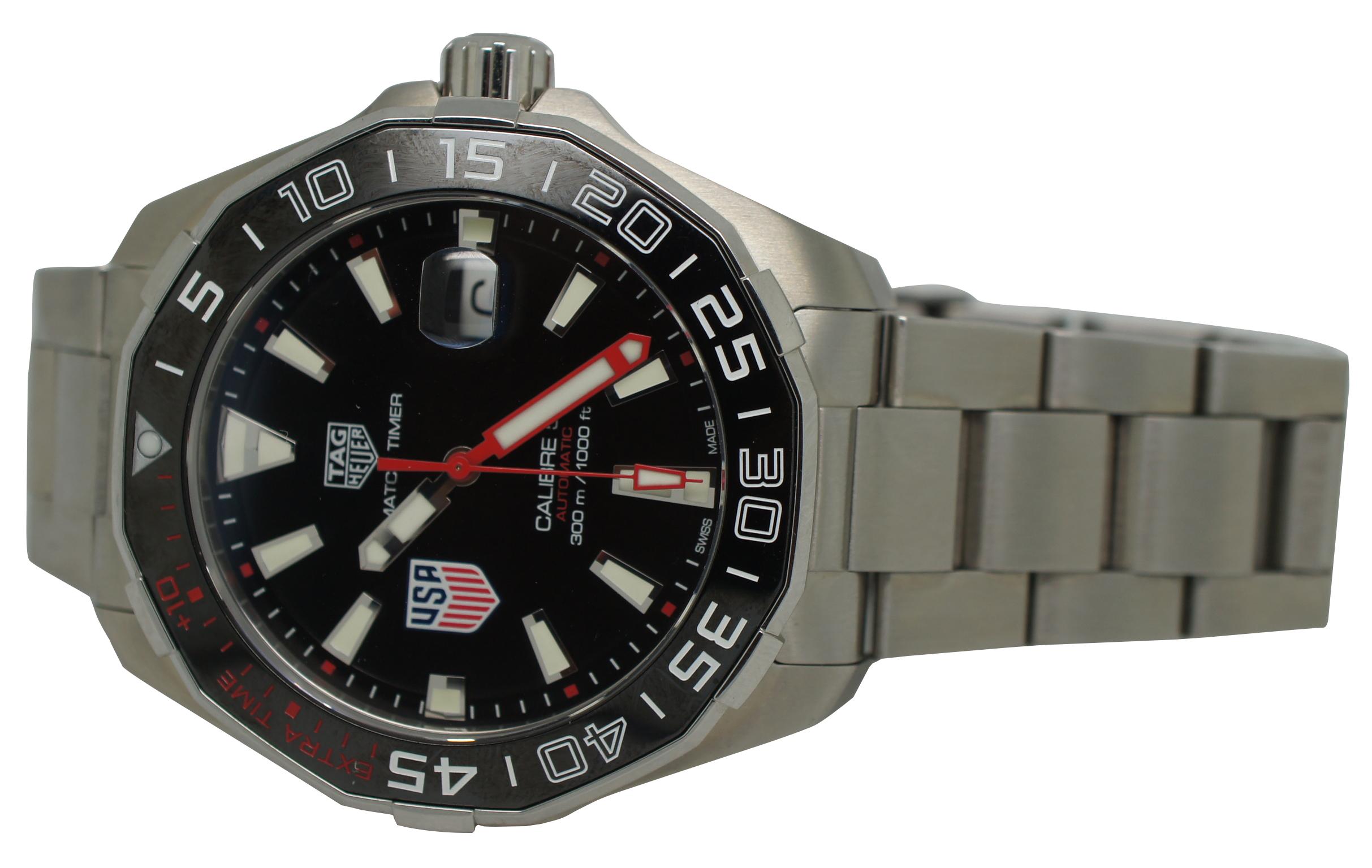Modern Tag Heuer Aquaracer US Soccer Limited Edition Mens Watch WAY201G