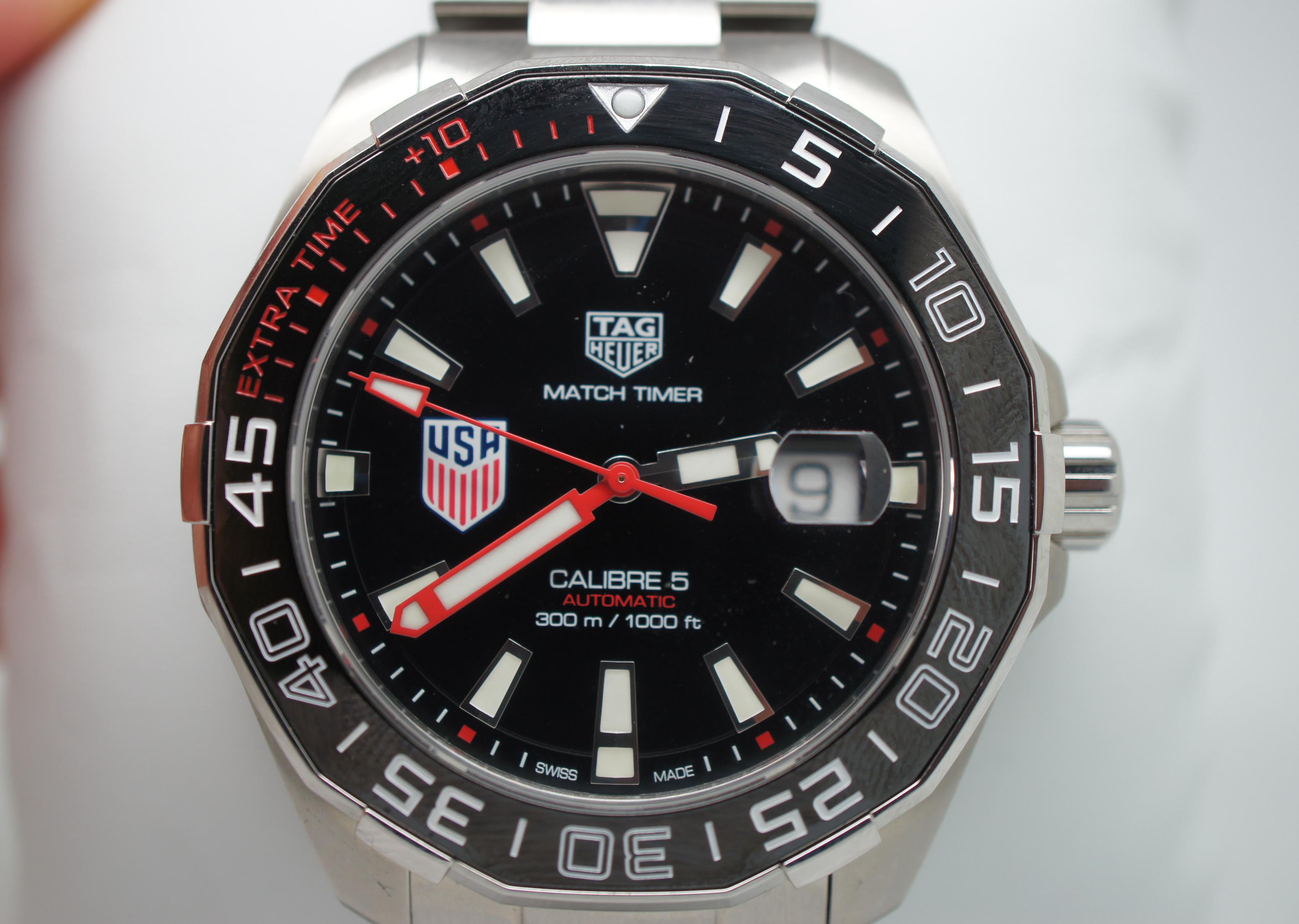 Tag Heuer Aquaracer US Soccer Limited Edition Mens Watch WAY201G 3