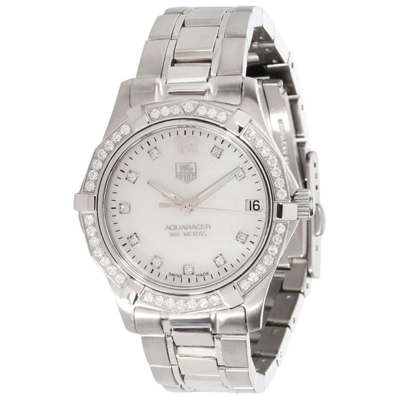 TAG Heuer Aquaracer WAF1313.BA0819 Unisex Watch in Stainless Steel For Sale