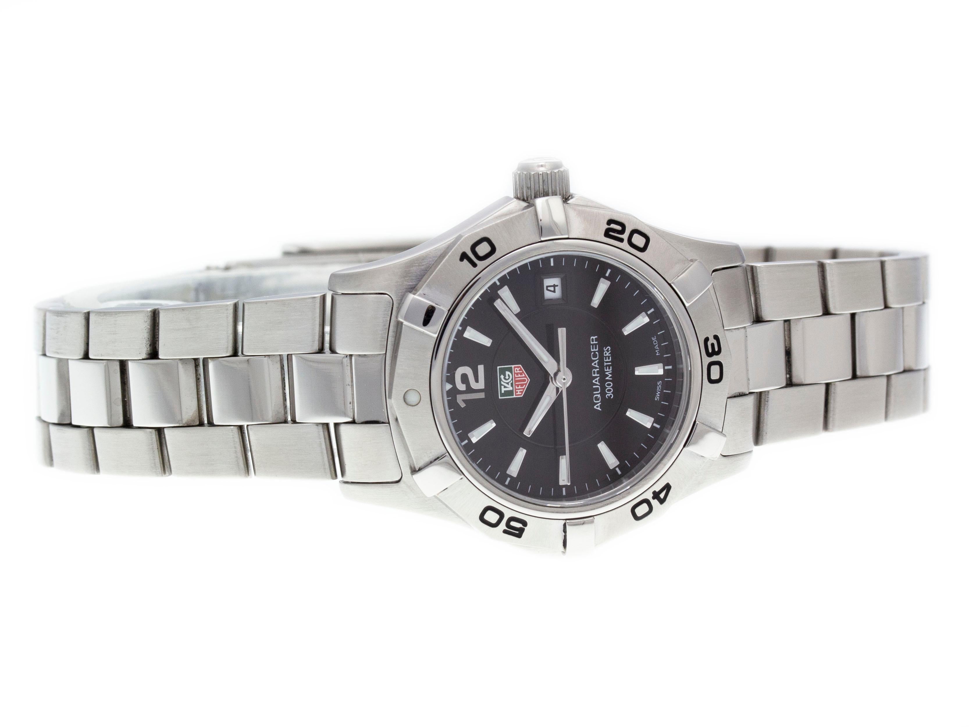 Tag Heuer Aquaracer WAF1410.BA0823 In Excellent Condition For Sale In Willow Grove, PA