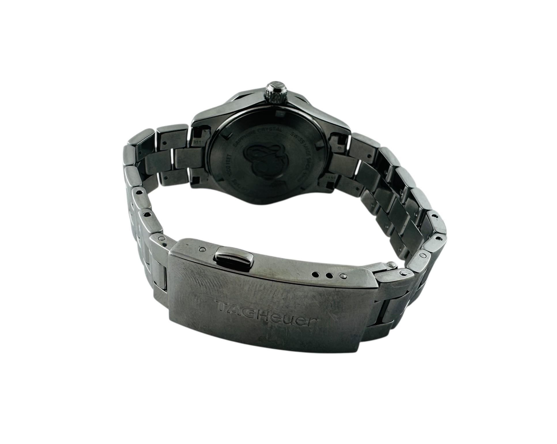 TAG Heuer Aquaracer WAF141G Ladies Diamond Watch MOP #23252 en vente 2