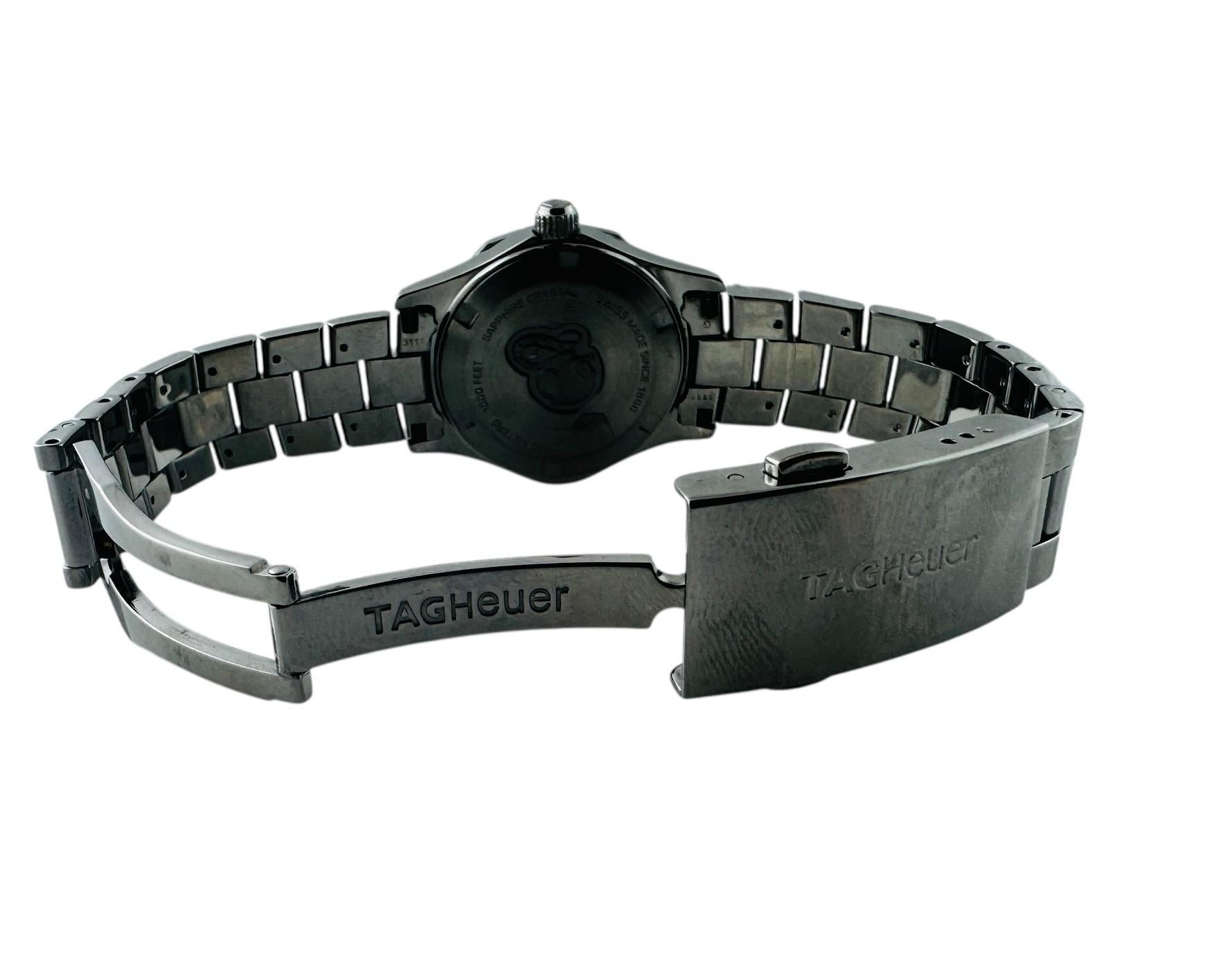 TAG Heuer Aquaracer WAF141G Ladies Diamond Watch MOP #23252 en vente 3