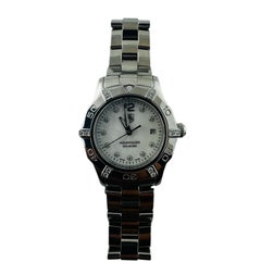 TAG Heuer Aquaracer WAF141G Ladies Diamond Watch MOP #23252