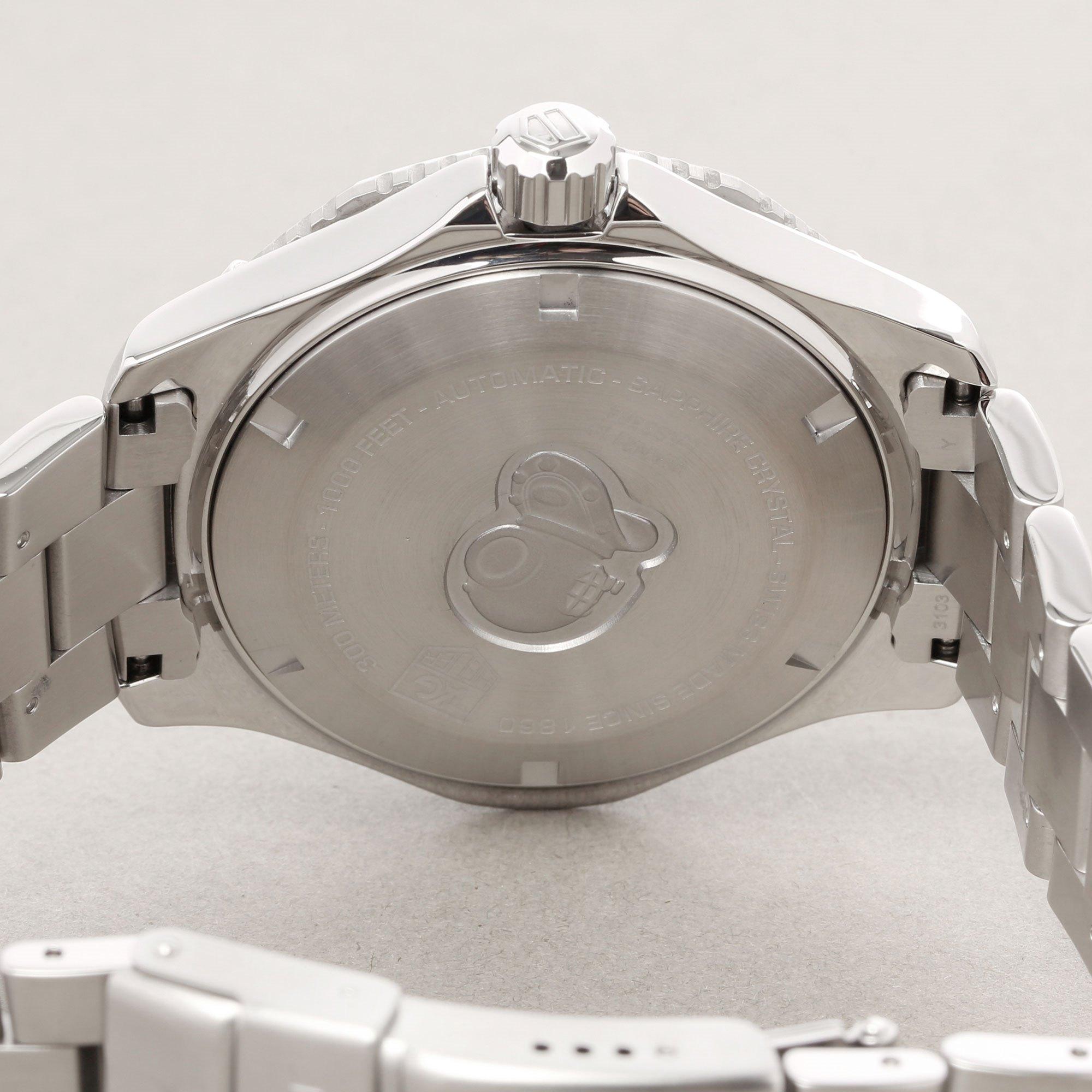 TAG Heuer Aquaracer WAN2110 Men's Stainless Steel Watch 2