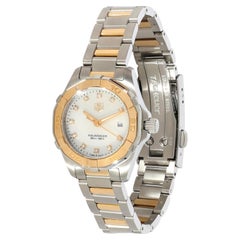 Aquaracer WAY1451.BD0922 Montre pour femme étiquette Heuer  Acier inoxydable/or jaune