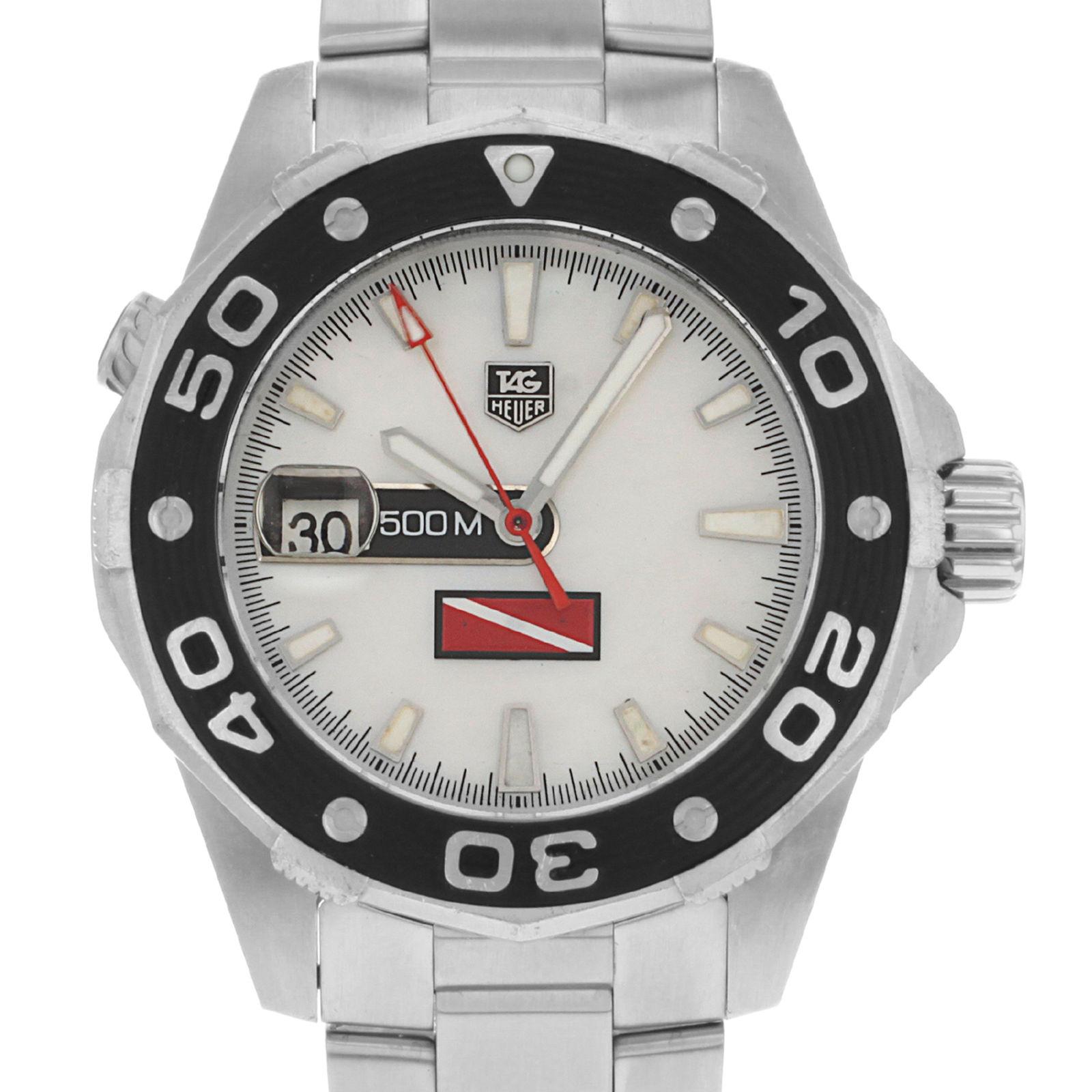 tag heuer calibre 5 white face