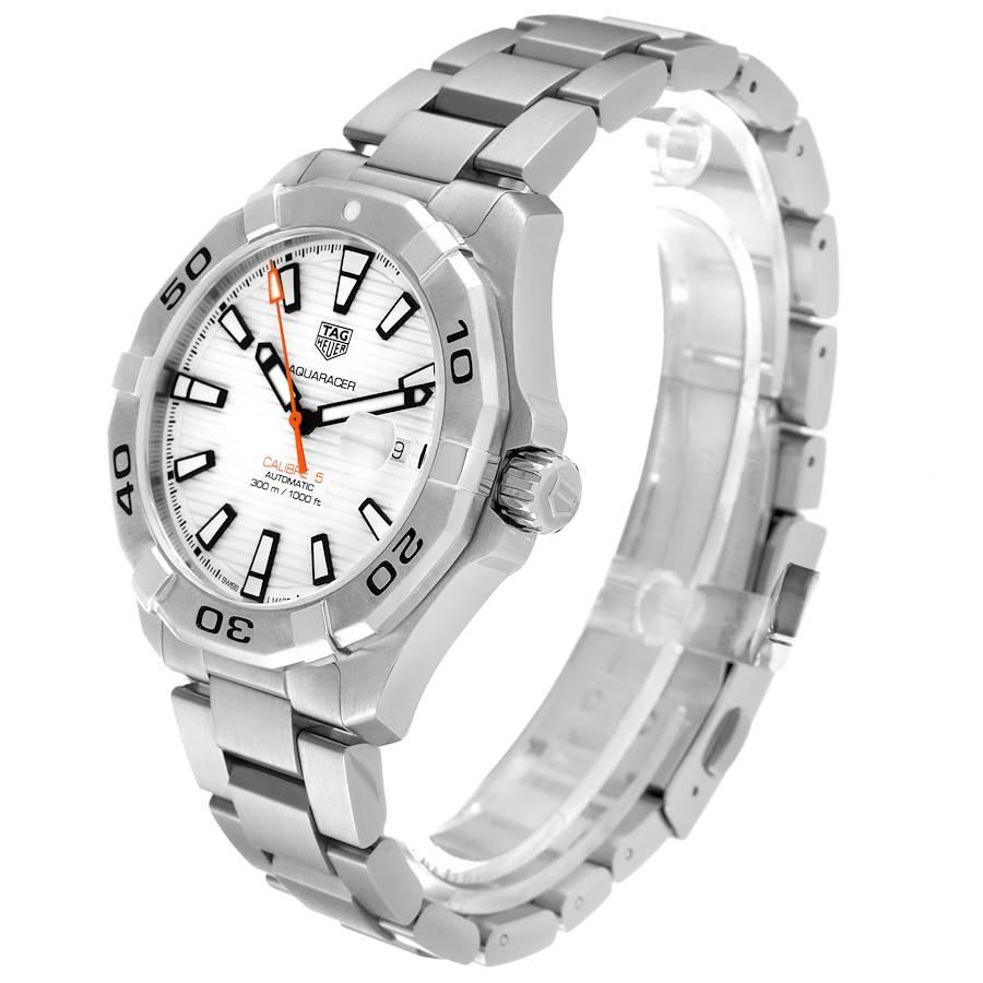 tag heuer aquaracer white face