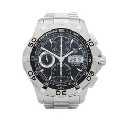 Tag Heuer Auqaracer stainless steel CAF5010 Gents Wristwatch