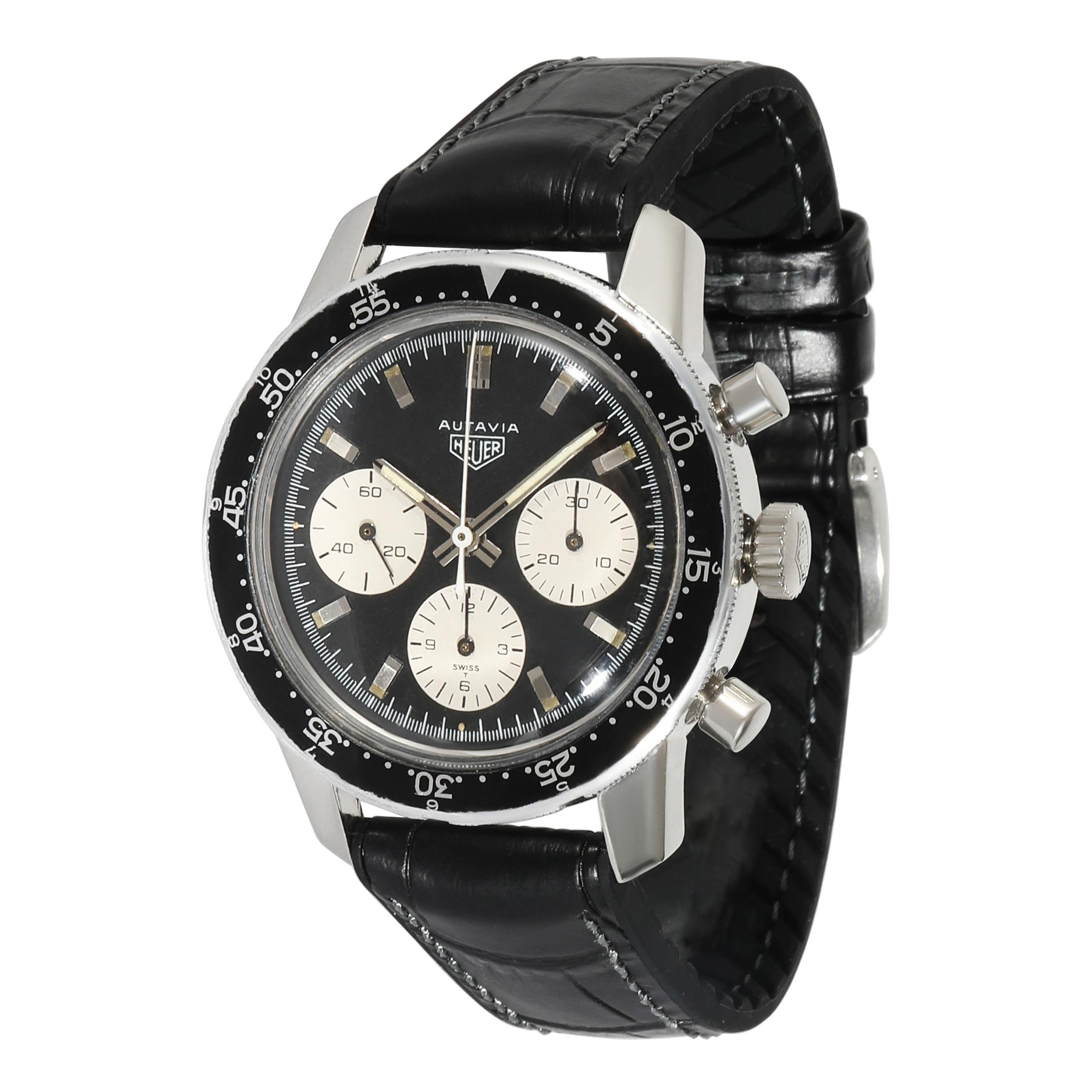 Tag Heuer Autavia 2446C Herrenuhr in  Rostfreier Stahl
