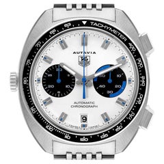 TAG Heuer Autavia Automatic Chronograph Steel Mens Watch CY2110