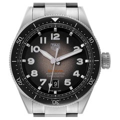 TAG Heuer Autavia Calibre 5 Brown Zifferblatt Stahl Herrenuhr WBE5114 Box Karte