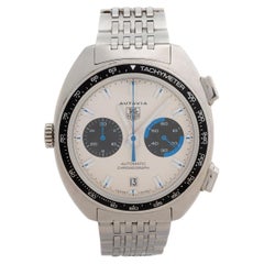 Tag Heuer Autavia "Jo Siffert" Ref CY2110, 'Holy Grail' Wristwatch. Full Set.