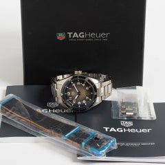 Tag Heuer Autavia Wristwatch ref WBE5114. 42" Case., Stainless steel.  Yr 2023.