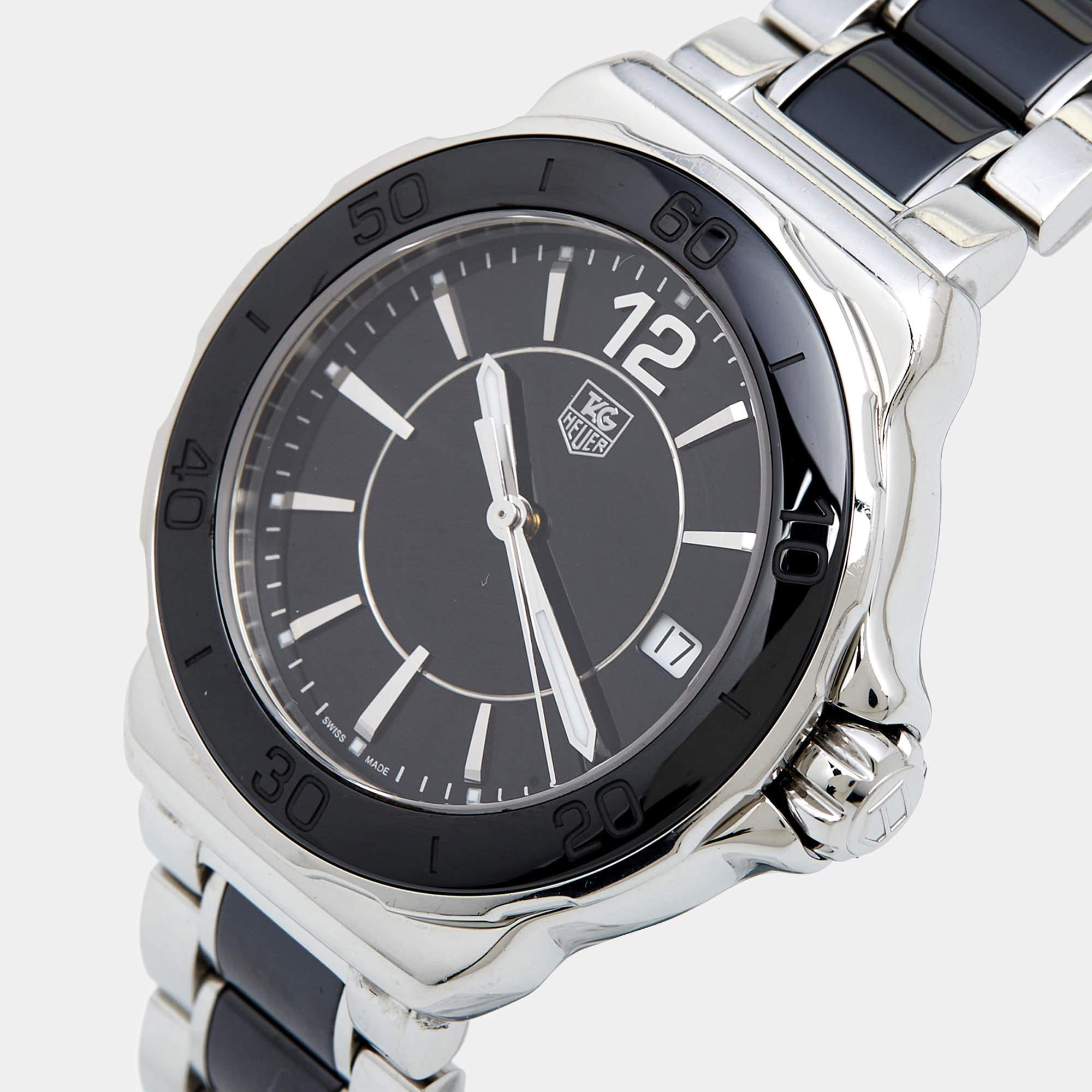 TAG Heuer Black Ceramic WAH1210.BA0859 Women's Wristwatch 37 mm 5