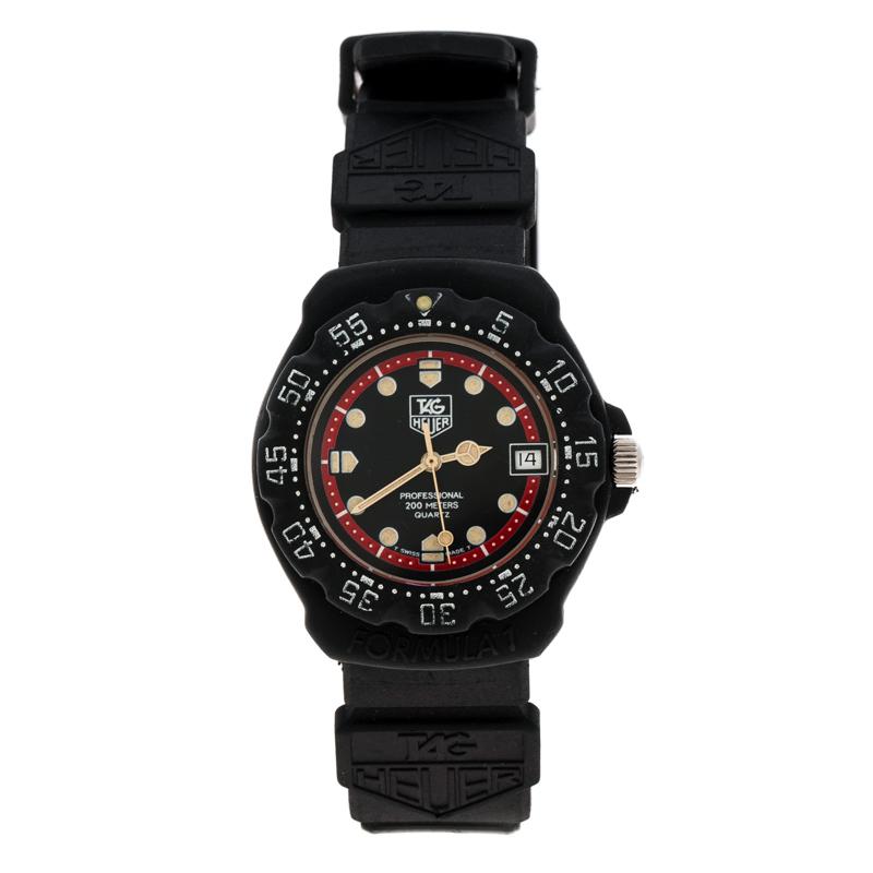 Tag Heuer Black Formula One 383.513 Women's Wristwatch 35 mm