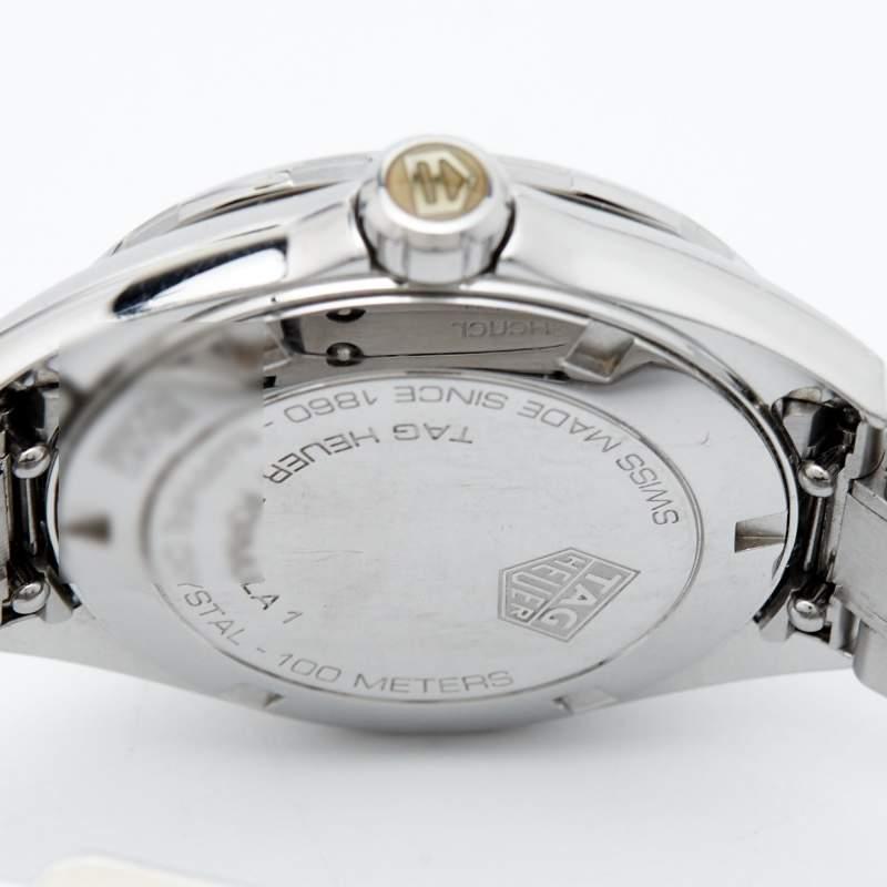 TAG Heuer Blue Stainless Steel Formula 1 WBJ1412.BA0664 Women's Wristwatch 32 mm In Good Condition For Sale In Dubai, Al Qouz 2