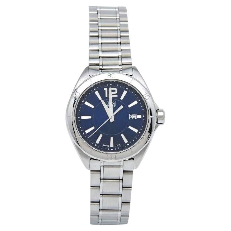 TAG Heuer Blaue Damenarmbanduhr aus Edelstahl Formula 1 WBJ1412.BA0664 32 mm