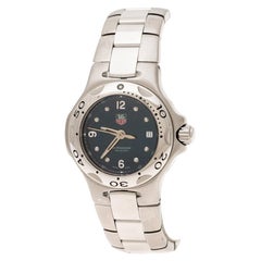 Tag Heuer Blue Stainless Steel Kirium WL1313-0 Women's Wristwatch 28 mm